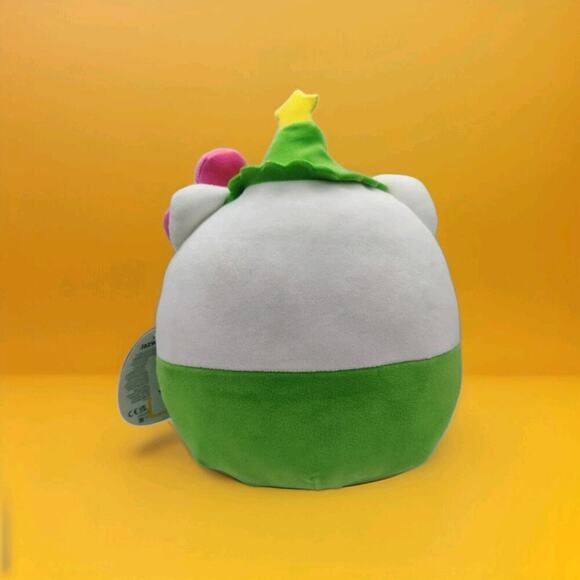 Hello Kitty Sanrio 8" Squishmallow Christmas Tree With Pink Bow Jazwares NWT - Picture 4 of 6